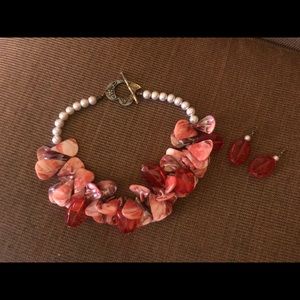 Necklace and Earrings Set